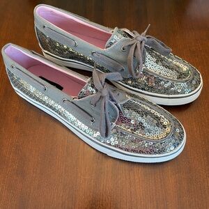 NWOT Arizona Jean Company Sequin Boat Deck Shoe